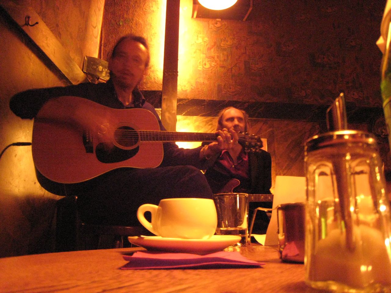 Adams & Shoenfelt @ Café Kreuzberg, Berlin, 27.10.2007, photo by David Marutschke
